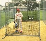 Softball Pitching Screen w/Net, Softball Pitching Screen, Protective Screens, Baseball