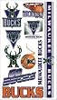 Milwaukee Bucks Temporary Tattoos - SET OF 6 - Sports Merchandise