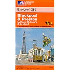 Blackpool and Preston (Explorer Maps)