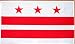 District of Columbia - Washington D.C. Flag 3x5ft Polyester