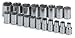 SK 1959 19 Piece 1/2-Inch Drive 6 Point 10-Millimeter to 28-Millimeter Socket Set