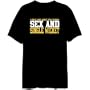 I Only Care About 2 Things : Sex And Single Wicket Sports Mens T-Shirt (Black, Size Large)