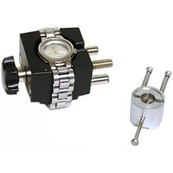 2 Watch Case & Clock Movement Holder Repair Vise Tools