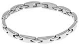 Sabona Lady Executive Sport Silver Magnetic Bracelet, Size S