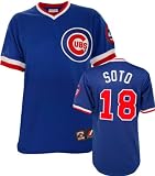 Geovany Soto Blue Majestic Cooperstown Replica Chicago Cubs Jersey