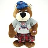 BOSTON RED SOX 12" DANCING MUSICAL TEDDY BEAR DROPKICK MURPHYS TUNE