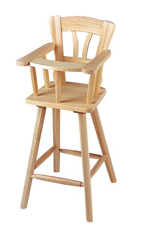 Kinderhochstuhl Modell 81, B 44 x T 26 x H 96cm, Altholz Fichte Kinderhochstuhl Modell 81, B 44 x T 26 x H 96cm, Altholz Fichte
