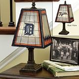 Detroit Tigers Memory Company Art Glass Table Lamp MLB Baseball Fan Shop Sports Team Merchandise