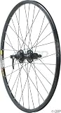 Rear 26 Deore XT M756 6-bolt Black 32h, Mavic XC717d Black, 2.0-1.8 Black, Al, 3x