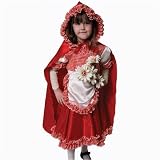 Red Riding Hood Dress Up Costume - Small 4-6