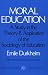 Book MORAL EDUCATION