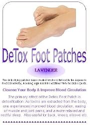 Lavender Detox Foot Patches