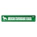 terrier42  - AMERICAN STAFFORDSHIRE TERRIER ST STREET SIGN DOG