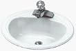 BONE OVAL LAVATORY (Briggs 3004-733)