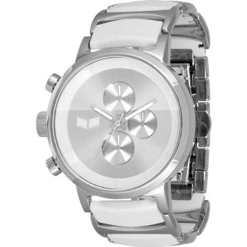 Vestal Metronome High Frequency Collection Casual Watches - White/Silver/White / One Size Fits All