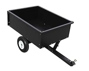 Amazon.com : Blue Hawk 10-cu Ft Steel Dump Cart for Yard and Garden