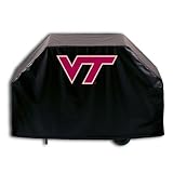 Virginia Tech Hokies Grill Cover Size: 66" H x 21" W x 36" D