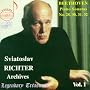 Sviatoslav Richter /vol.1 : beethoven : piano sonatas n� 28,30,31,32