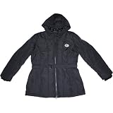 Green Bay Packers Black Belted Ladies Down Jacket, X-Large