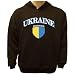 Ukraine Crest Sweatshirt, Ukraine Flag Hoodie