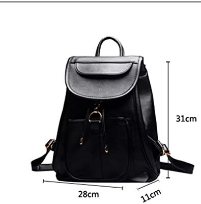 Gesver Fashion Leisure PU Leather Backpack Purse Back Pack for Women Purple