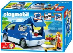 Childrens Toyshop  Toys : Playmobil - City Van 4483