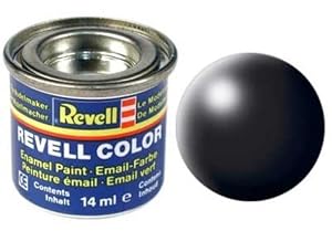 32302 - Revell - schwarz, seidenmattRAL 9005 - 14ml-Dose