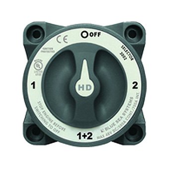 New BLUE SEA BATTERY SWITCH HD SELECTOR Up To 600A Continuous Rating For Large Diesel Engines