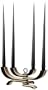 Design House Stockholm Design House Nordic Light 4-arms (black 8 In. X 5 In.)