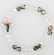 Bracelet - Religious - IMPORTED FROM ITALY & BRAZIL, Red