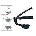 Boston Kapodaster universal f�r alle 6-saitigen Wester- oder E-Gitarren / schwarz