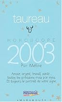 Taureau : horoscope 2003