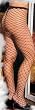 y2 Elegant n Unique - Spandex Diamond Net Pantyhose One Size Black