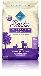 Blue Buffalo Basics Adult Dog Turkey Formula 24 lb Blue Buffalo Basics Adult Dog Turkey Formula 24 lb