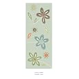 Seventy One Art Print Poster By Luisa Tosini, 8" x 20", with Black Wood Frame
