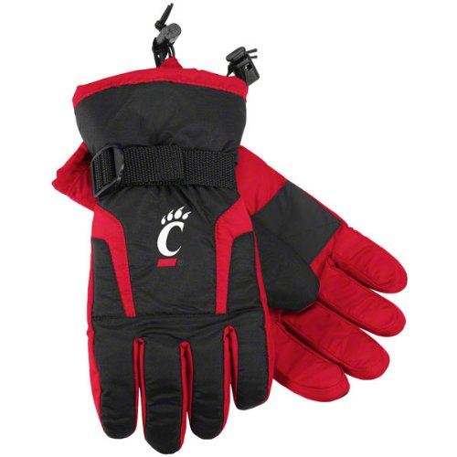 Cincinnati Bearcats adidas 2011 Sideline Football Players Nylon Gloves