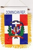 Dominican Republic - Window Hanging Flag