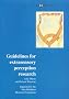 Guidelines for Extrasensory Perception Research (Guidelines for parapsychological research)