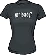 got jacoby? Women's tee Shirt in 6 Colors Small thru XL