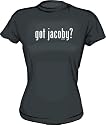 got jacoby? Women's tee Shirt in 6 Colors Small thru XL
