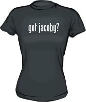 got jacoby? Women's tee Shirt in 6 Colors Small thru XL