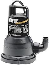Wayne Water Systems VIP50 1/2 HP 2,500 GPH Submersible Utility Water Pump