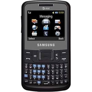 Samsung SGH a177 - Cellular phone - GSM - bar - QWERTY - black - AT&T