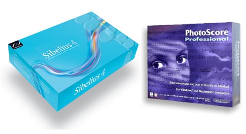Sibelius 4 & PhotoScore Pro 4