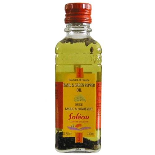 Soleou Provence Basil and Green Pepper Oil by Soleou