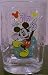 Mickey With Balloons Magic Kingdom 2000 Square Glass