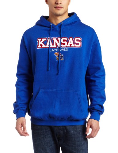 CI Sport NCAA Kansas Jayhawks Triton Hooded Sweatshirt, XL