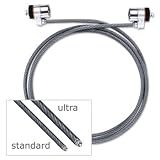 New-Kensington 67722 - MicroSaver Keyed Duo Ultra Lock, 6 ft. Steel Cable, Two Keys - KMW67722