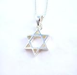 Star of David Sterling Silver Necklace