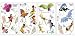 RoomMates RMK1493SCS Disney Fairies Wall Decals with Glitter Wings